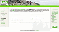 Desktop Screenshot of alpenverein-siegburg.de